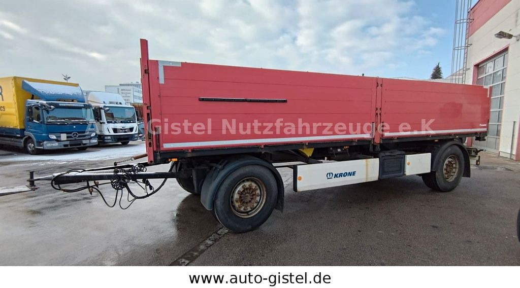 Krone AZ Baustoffpritsche*Luft*385/65 - Reboque plataforma/ Caixa aberta: foto 5 Krone AZ Baustoffpritsche*Luft*385/65 - Reboque plataforma/ Caixa aberta: foto 5