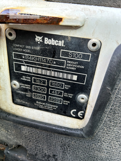 Bobcat S100 - Mini pá carregadora: foto 5 Bobcat S100 - Mini pá carregadora: foto 5