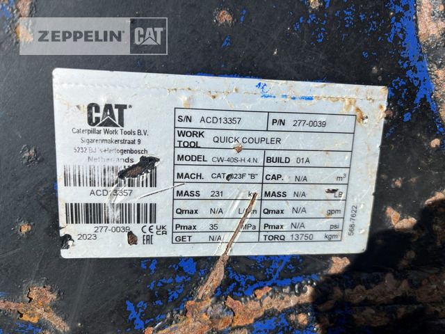 Escavadora de rastos Cat 323-07D: foto 10