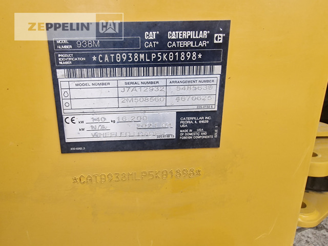 Cat 938M - Pá carregadora de rodas: foto 2 Cat 938M - Pá carregadora de rodas: foto 2