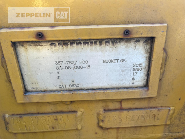 Pá carregadoras de rastos Cat 953D: foto 8