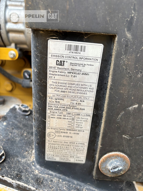 Pá carregadora de rodas Cat 962M: foto 24