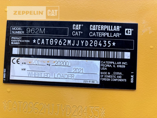 Pá carregadora de rodas Cat 962M: foto 6