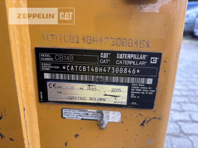 Cat CB14B - Compactador de asfalto: foto 5 Cat CB14B - Compactador de asfalto: foto 5