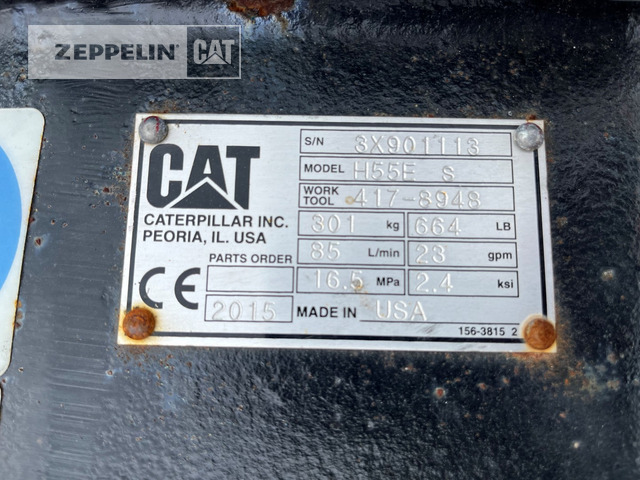 Cat H55ES - Martelo hidráulico por Máquina de construção: foto 4 Cat H55ES - Martelo hidráulico por Máquina de construção: foto 4