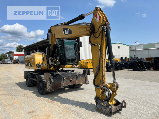 Escavadeira de rodas Cat M318D: foto 8
