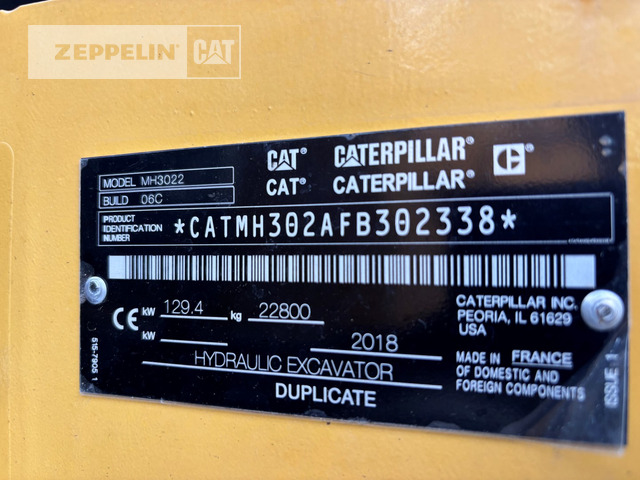 Cat MH3022-06C - Manipulador de material: foto 5 Cat MH3022-06C - Manipulador de material: foto 5