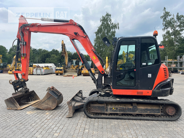 Kubota KX080-4 - Mini escavadeira: foto 1 Kubota KX080-4 - Mini escavadeira: foto 1