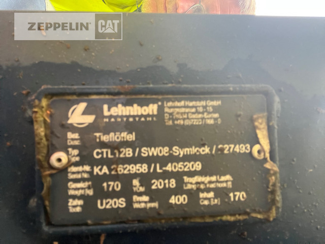 Lehnhoff Tieflöffel - Balde escavadora por Máquina de construção: foto 2 Lehnhoff Tieflöffel - Balde escavadora por Máquina de construção: foto 2