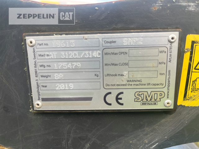 Smp SW-SMP2 - Acoplamento rápido por Máquina de construção: foto 3 Smp SW-SMP2 - Acoplamento rápido por Máquina de construção: foto 3