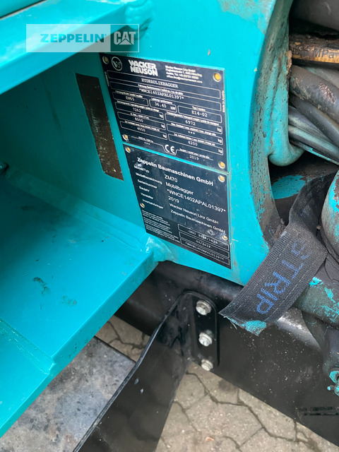 Wacker ZM70 - Escavadeira de rodas: foto 2 Wacker ZM70 - Escavadeira de rodas: foto 2