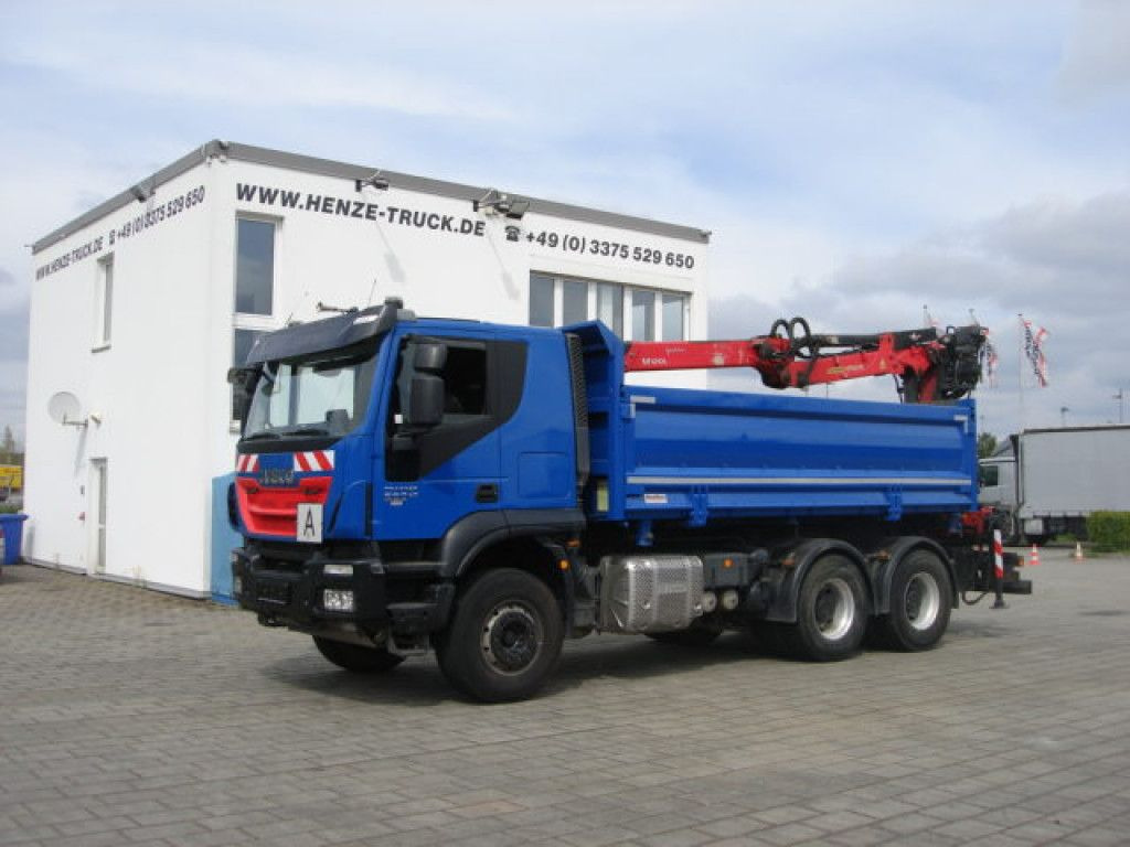 Iveco TRACKER 260T50 6x4 3-Achs Kipper Heckkran Espilo - Camião basculante, Camião grua: foto 5 Iveco TRACKER 260T50 6x4 3-Achs Kipper Heckkran Espilo - Camião basculante, Camião grua: foto 5