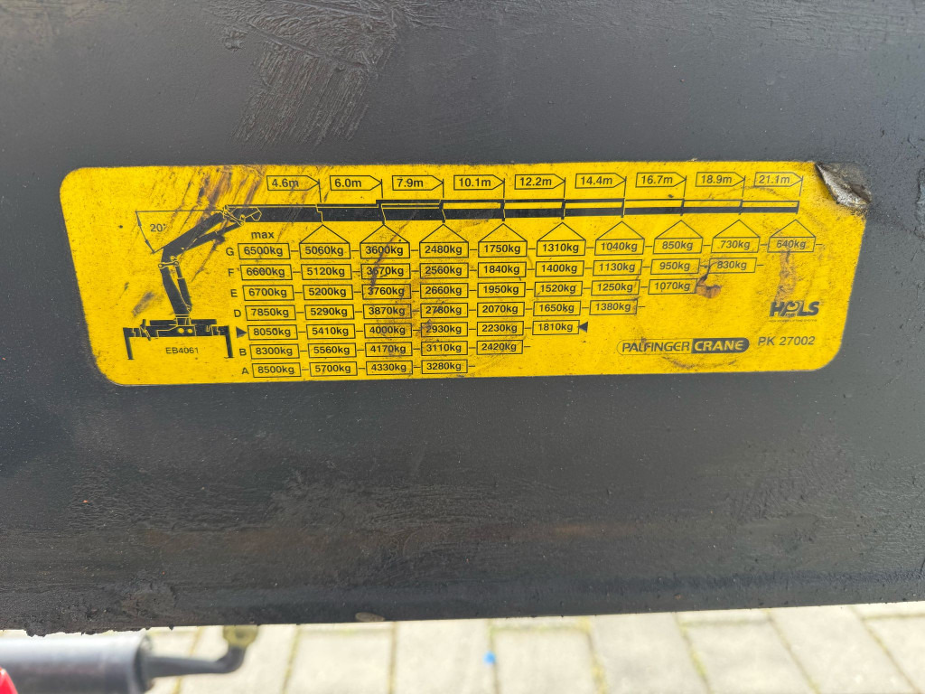 MAN TG-S 26.440 6x4 Pritsche Heckkran PK 27002+Funk - Camião de caixa aberta/ Plataforma, Camião grua: foto 4 MAN TG-S 26.440 6x4 Pritsche Heckkran PK 27002+Funk - Camião de caixa aberta/ Plataforma, Camião grua: foto 4