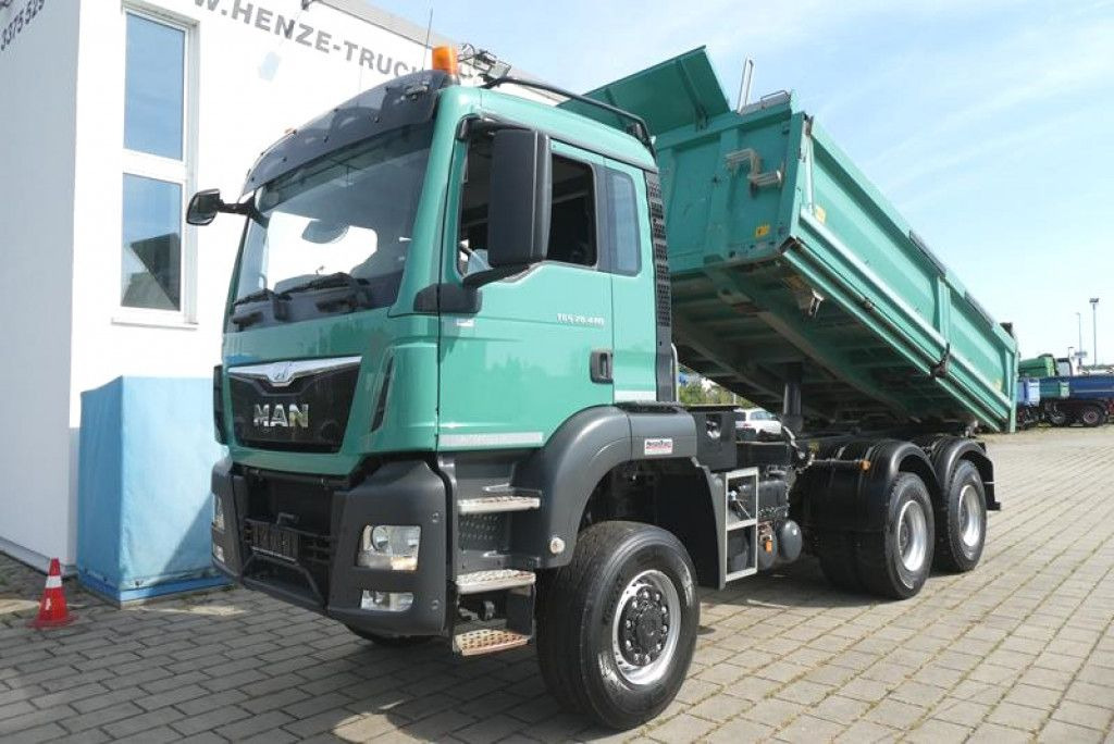 Camião basculante MAN TG-S 26.480 6X6 BB 3-Achs Allradkipper Meiller B: foto 1