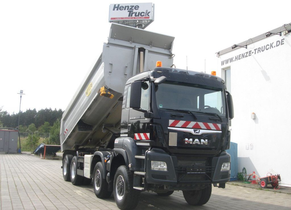 MAN TG-S 35.460 8x6 4 Achs Muldenkipper Meiller 18m³ - Camião basculante: foto 1 MAN TG-S 35.460 8x6 4 Achs Muldenkipper Meiller 18m³ - Camião basculante: foto 1