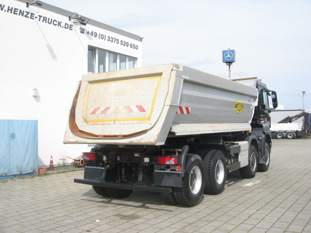 Dumper MAN TG-S 35.460 8x6 4 Achs Muldenkipper Meiller 18m³: foto 11