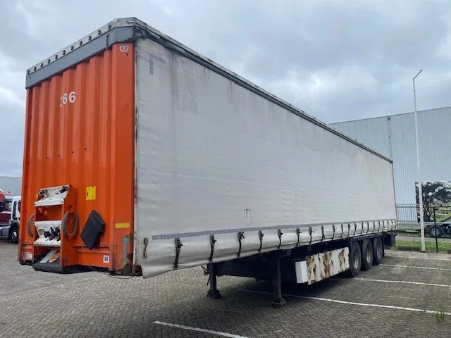 Krone SD schuifzeiloplegger 3 asser bpw assen, trommelremmen - Semi-reboque de lona: foto 1 Krone SD schuifzeiloplegger 3 asser bpw assen, trommelremmen - Semi-reboque de lona: foto 1