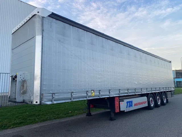 Schmitz Cargobull SCB ,schuifzeil/dak met onderschuifklep ,alcoa , kisten en veiligheidszeil. - Semi-reboque de lona: foto 1 Schmitz Cargobull SCB ,schuifzeil/dak met onderschuifklep ,alcoa , kisten en veiligheidszeil. - Semi-reboque de lona: foto 1