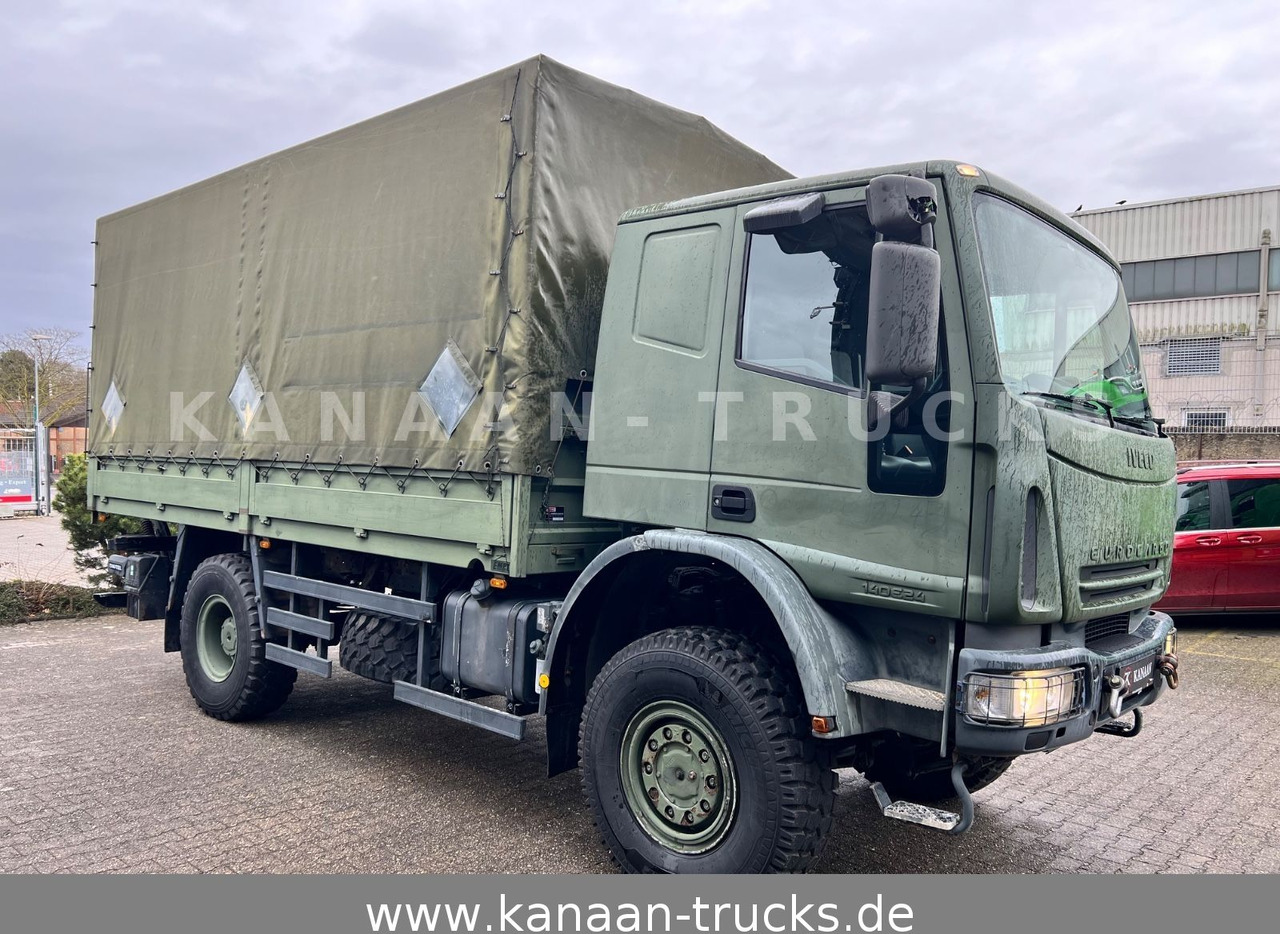 Iveco 140 E240 Eurocargo 4x4 Miltär Camper Expedition - Camião de lona: foto 1 Iveco 140 E240 Eurocargo 4x4 Miltär Camper Expedition - Camião de lona: foto 1