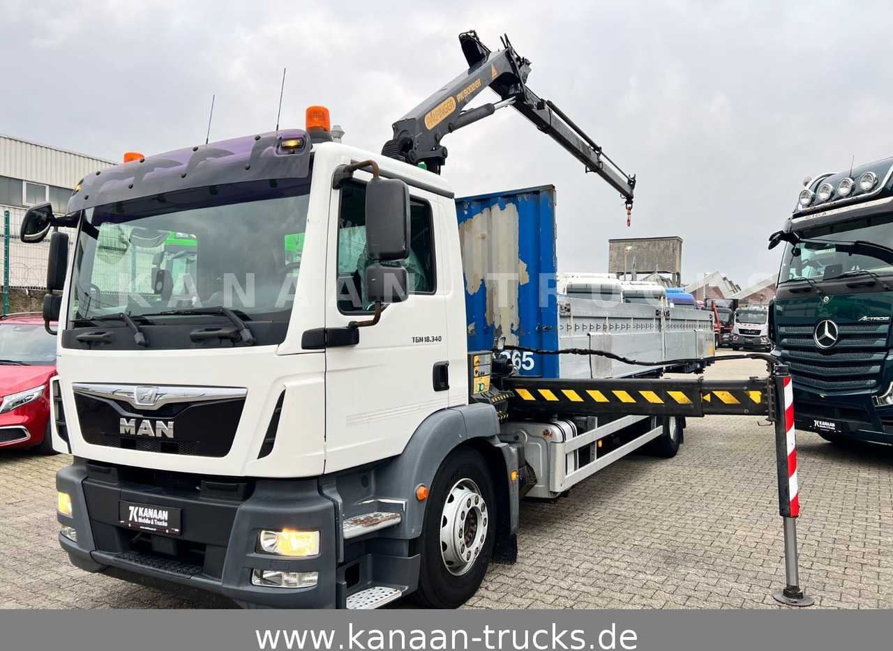 MAN TGM 18.340 LL BDF PK9002 Pritsche EURO6 - Camião grua: foto 4 MAN TGM 18.340 LL BDF PK9002 Pritsche EURO6 - Camião grua: foto 4