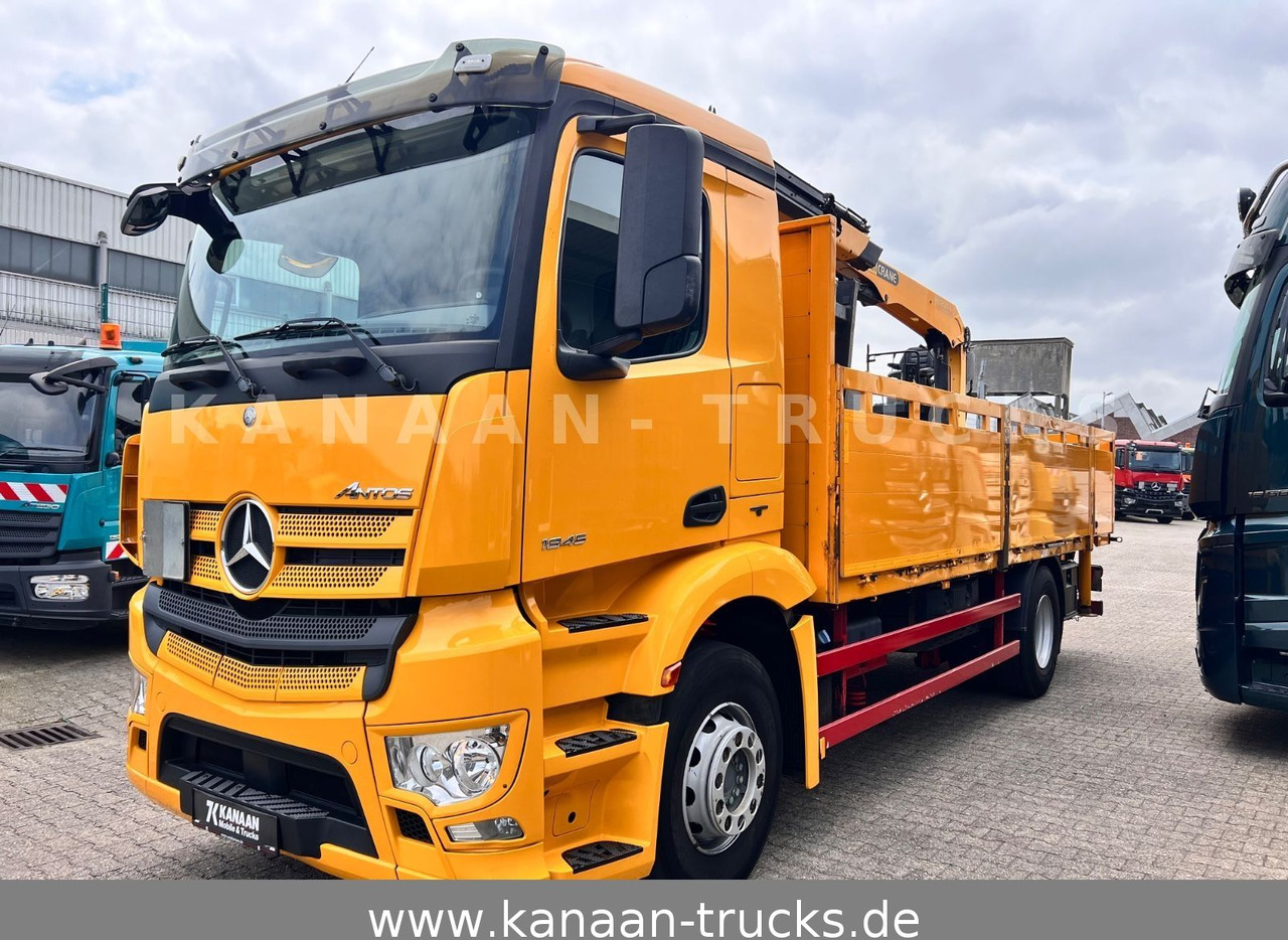 Mercedes-Benz 1845 Antos 4x2 Baustoffkran Palfinger 21001L - Camião grua: foto 2 Mercedes-Benz 1845 Antos 4x2 Baustoffkran Palfinger 21001L - Camião grua: foto 2