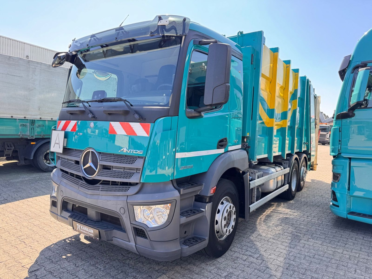 Mercedes-Benz 2533 Antos Müllwagen Zöller ATM bei 90Tkm - Caminhão de lixo: foto 2 Mercedes-Benz 2533 Antos Müllwagen Zöller ATM bei 90Tkm - Caminhão de lixo: foto 2