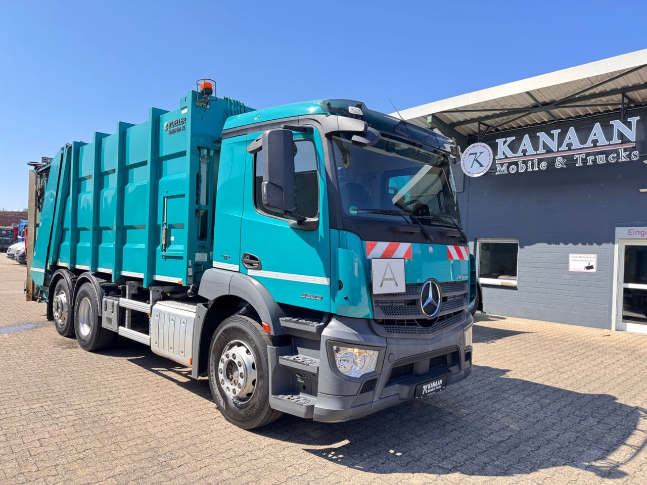 Mercedes-Benz 2533 Antos Müllwagen Zöller Euro6 - Caminhão de lixo: foto 1 Mercedes-Benz 2533 Antos Müllwagen Zöller Euro6 - Caminhão de lixo: foto 1
