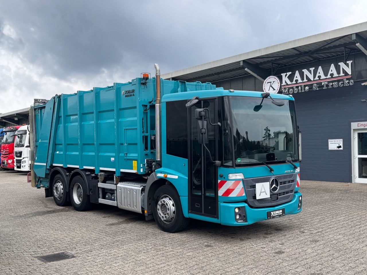 Mercedes-Benz 2630 Econic Müllwagen Zöller - Caminhão de lixo: foto 1 Mercedes-Benz 2630 Econic Müllwagen Zöller - Caminhão de lixo: foto 1