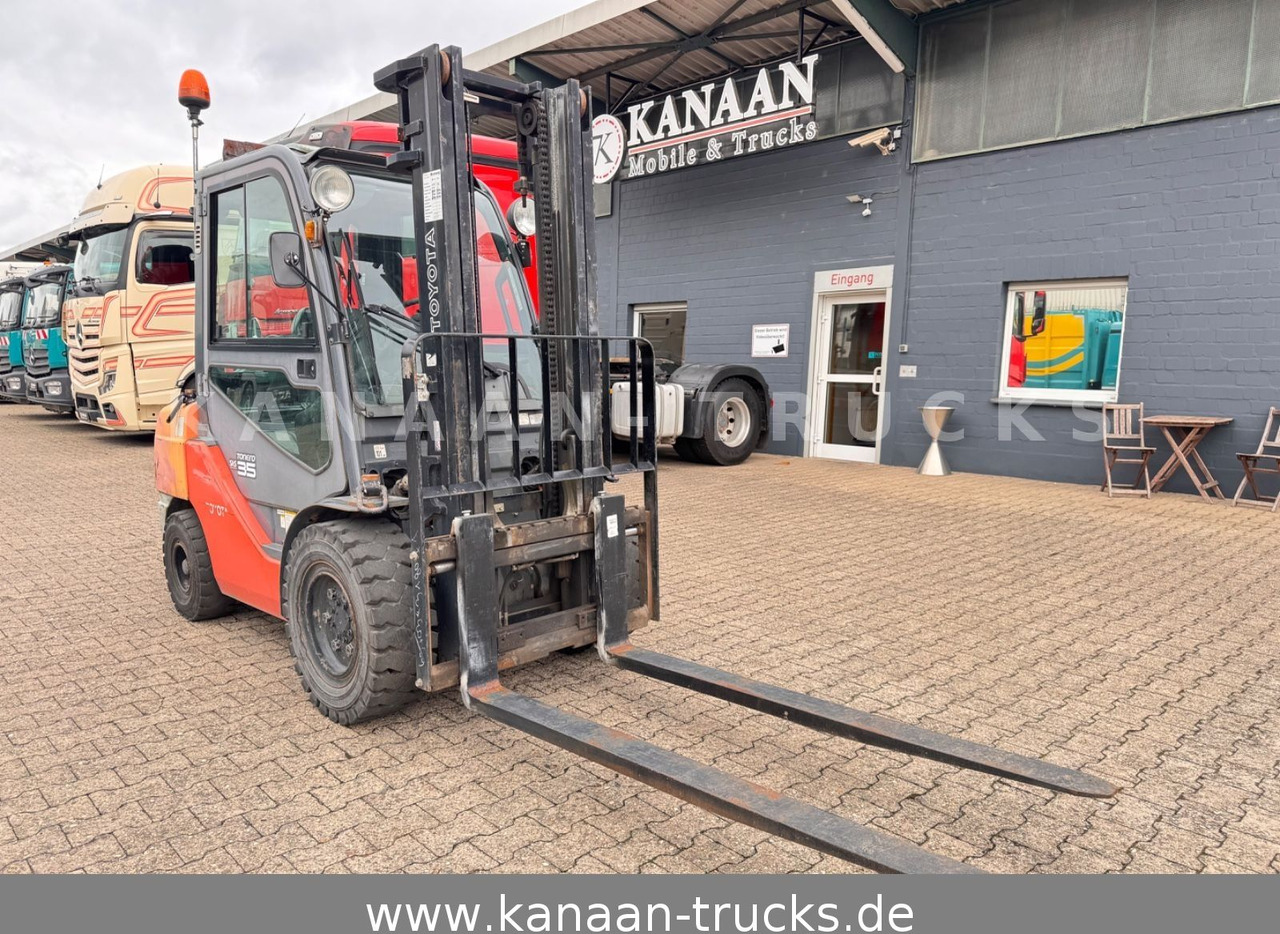 Toyota Tonero 35 Diesel Stapler 3.274h Sideshift - Empilhadeira a diesel: foto 2 Toyota Tonero 35 Diesel Stapler 3.274h Sideshift - Empilhadeira a diesel: foto 2