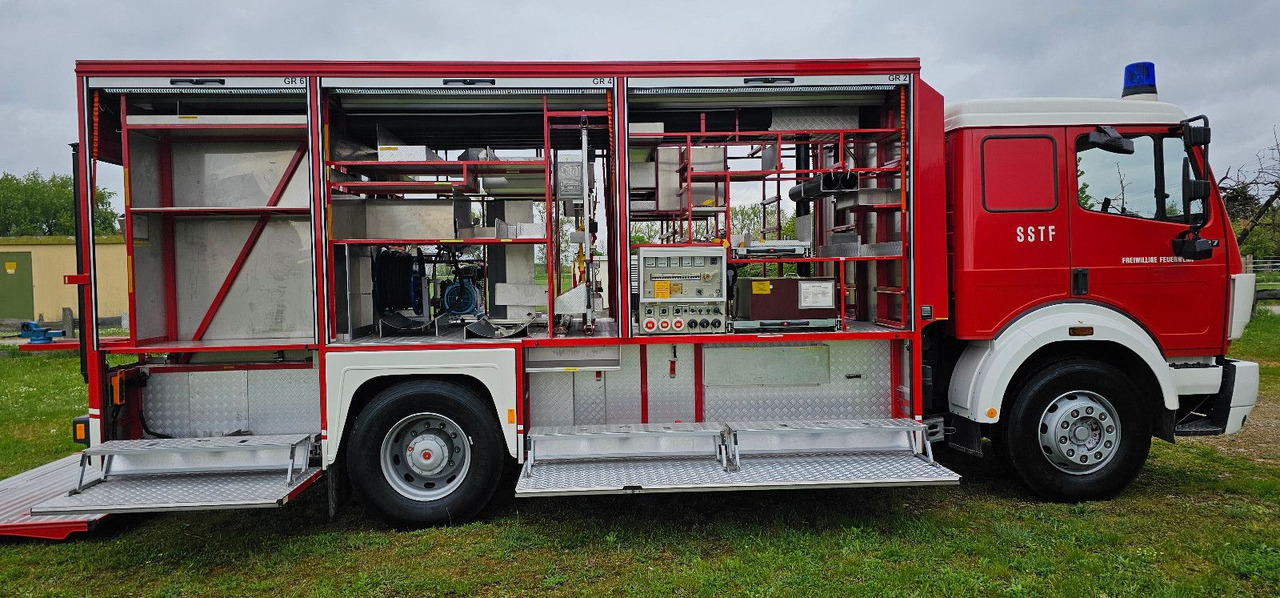 Camião Mercedes-Benz Feuerwehr 4 Sitzer Klima SK1827 V6 Traumzustand: foto 12