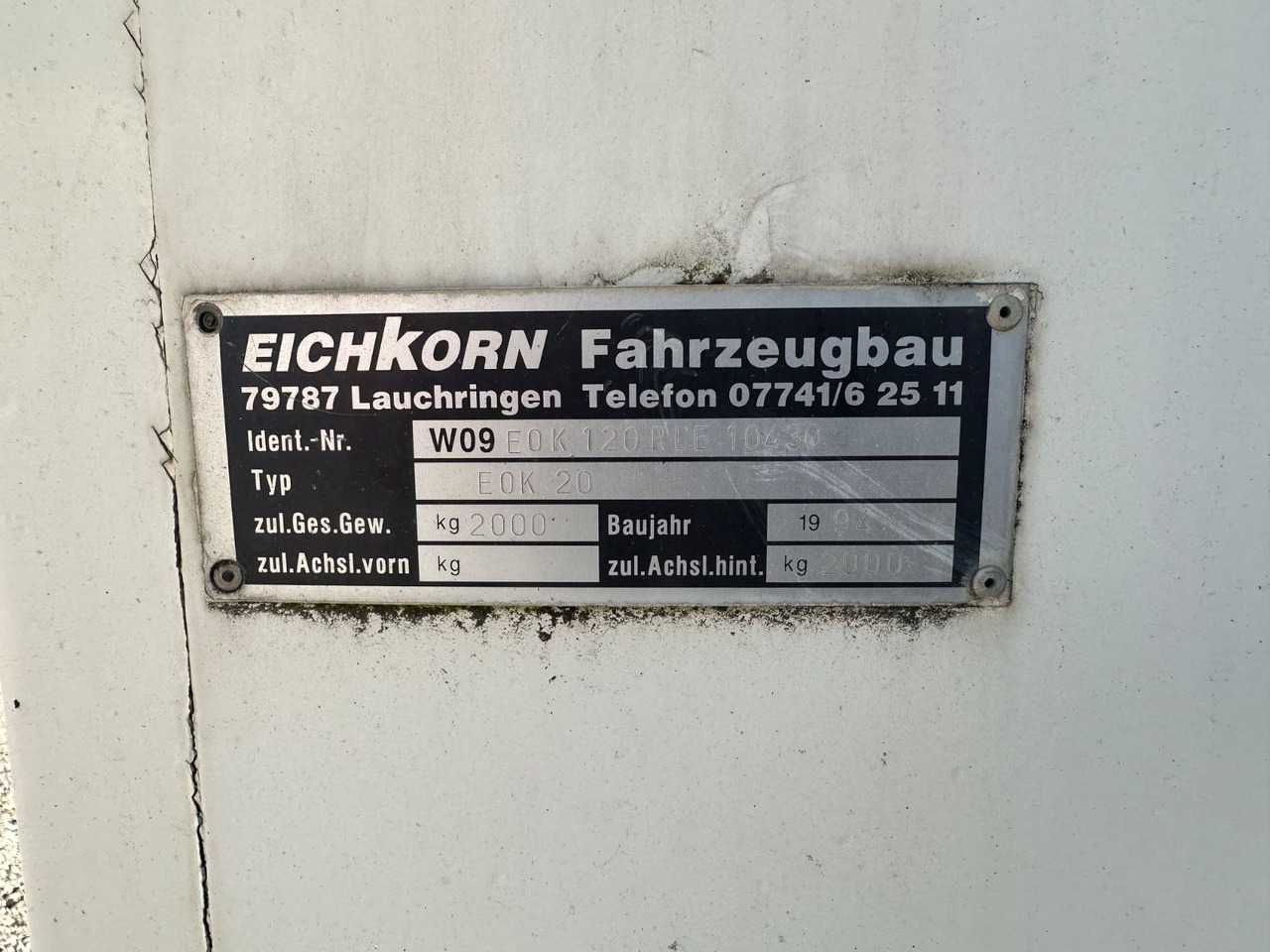 Eichkorn E0K20 Fahrradanhänger - Reboque furgão: foto 5 Eichkorn E0K20 Fahrradanhänger - Reboque furgão: foto 5