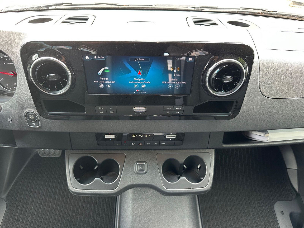 Minibus, Furgão de passageiros Mercedes-Benz Sprinter 519 CDi 4x4 H+L 360° Cam.*Navi*253.4 Km: foto 14